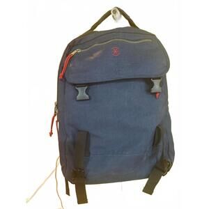 Speck Blue Canvas Backpack with Red Accents – Padded Laptop Compartment